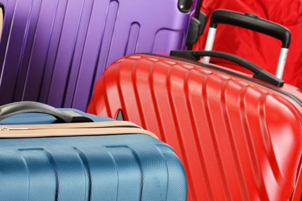 plastic suitcase for sale